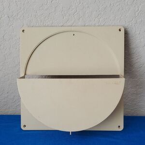 Vintage Tupperware Almond Wall Mount Lid Organizer #1645 - Retro Kitchen Storage
